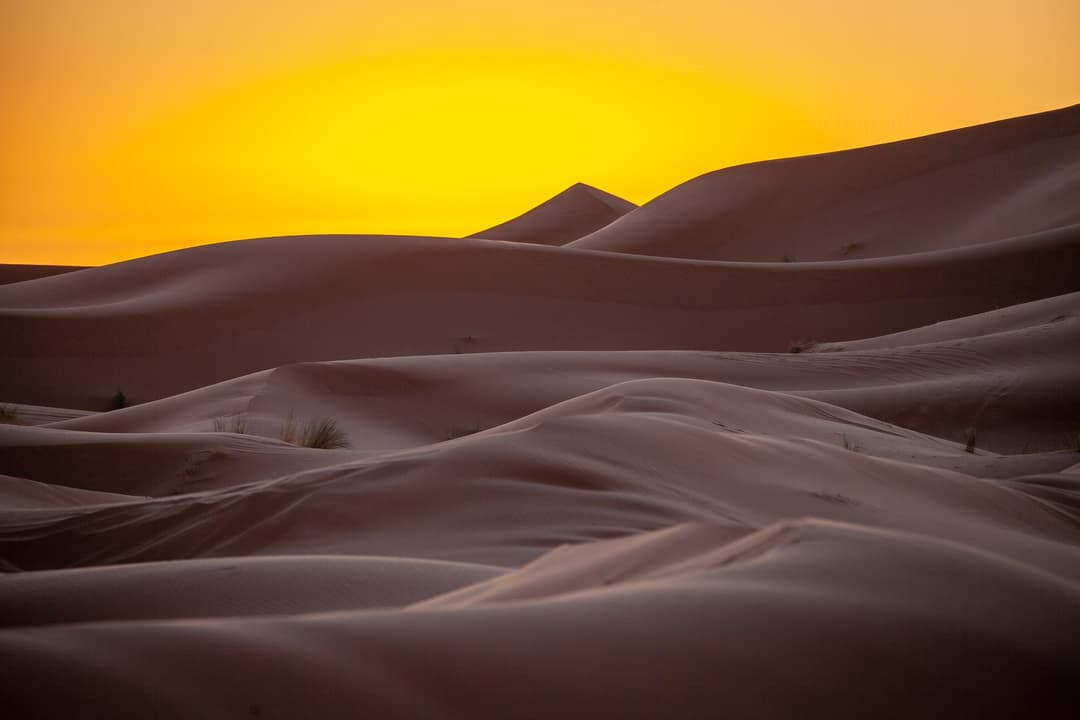 Sunrise at Erg Chebbi