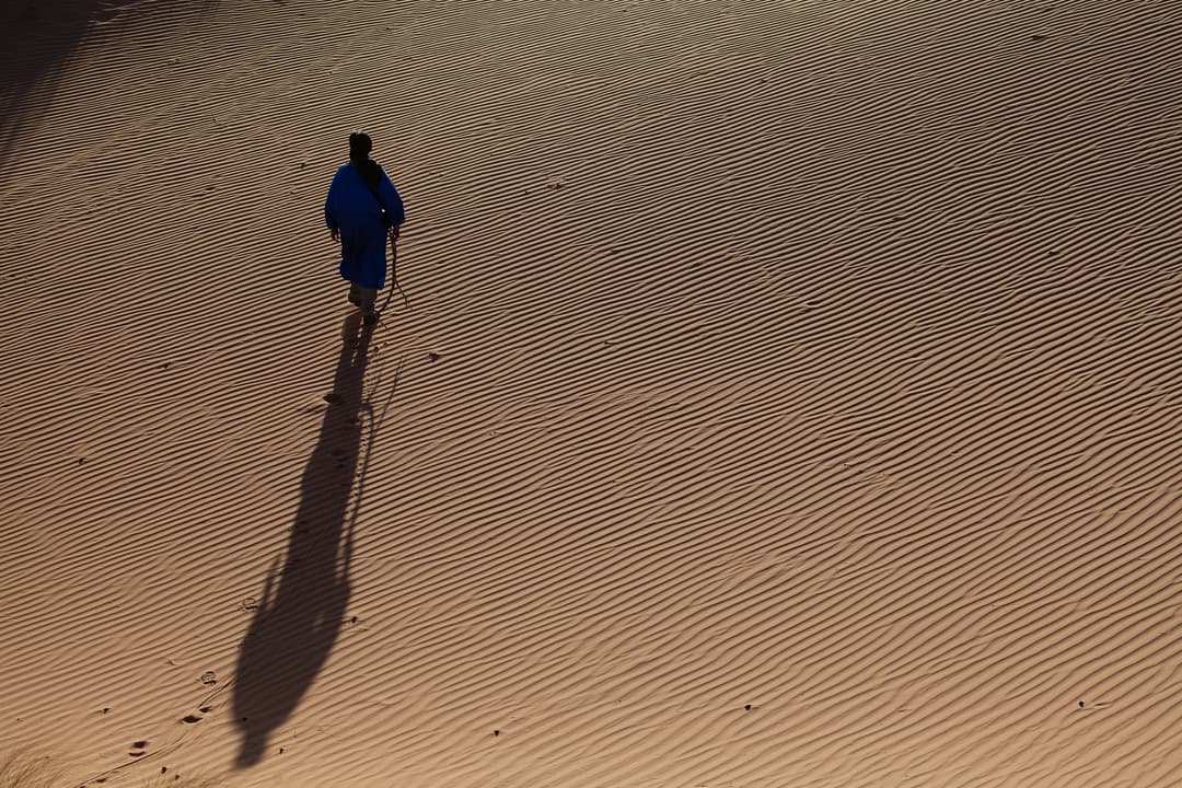 The Man in Blue