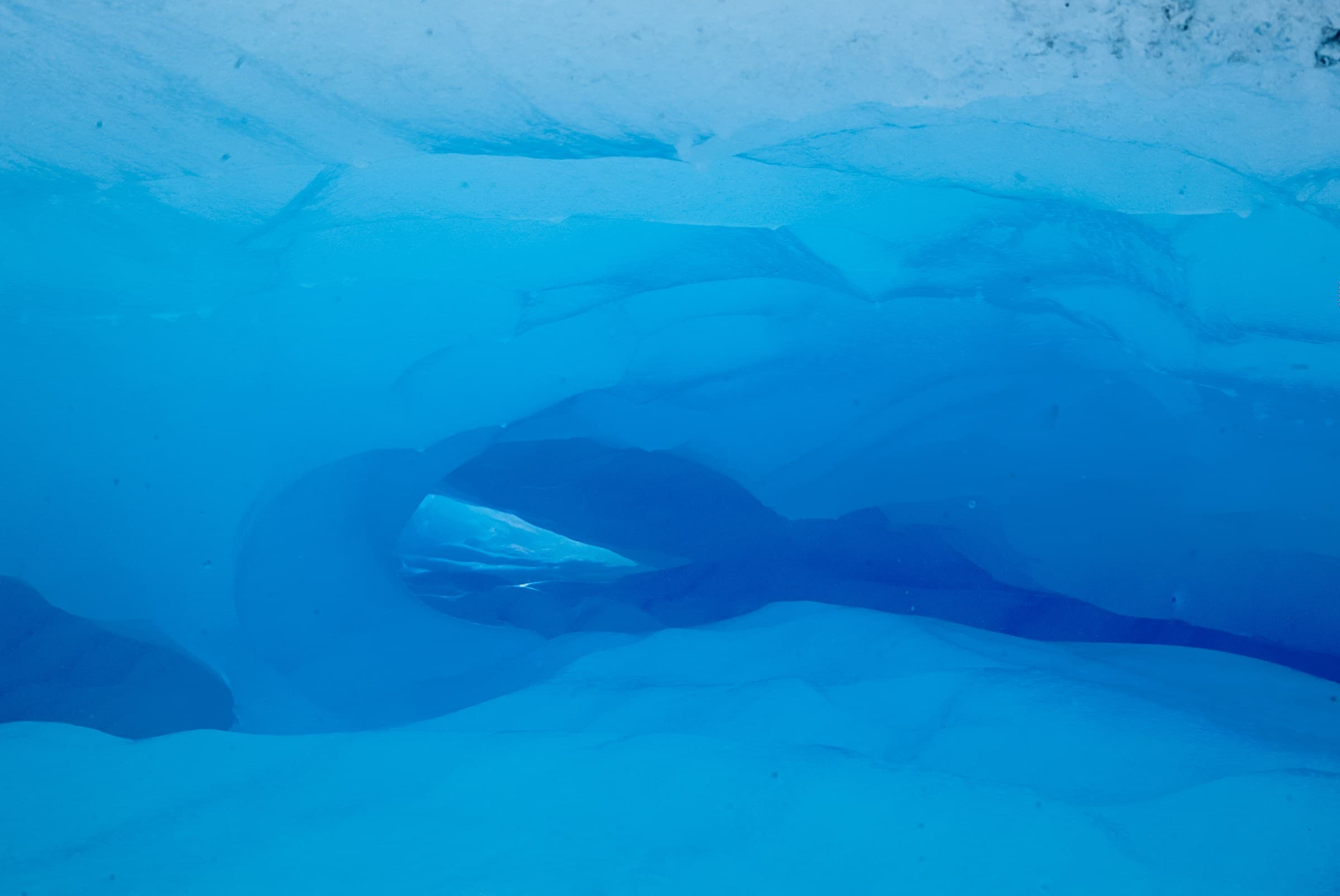 Dentro del hielo